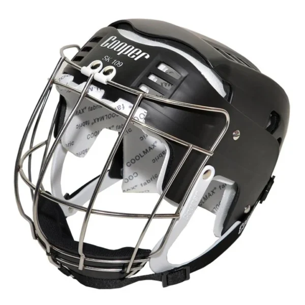 Senior SK109 Black Hurling Helmet