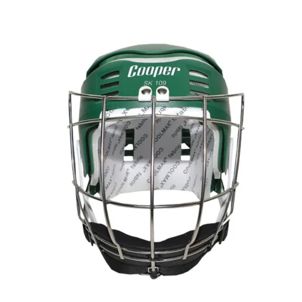 Senior SK109 Green Hurling Helmet - Image 2